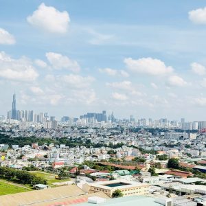 Cho thuê nhà trống Urban Green 2 phòng ngủ 2 WC view LM81 rất đẹp